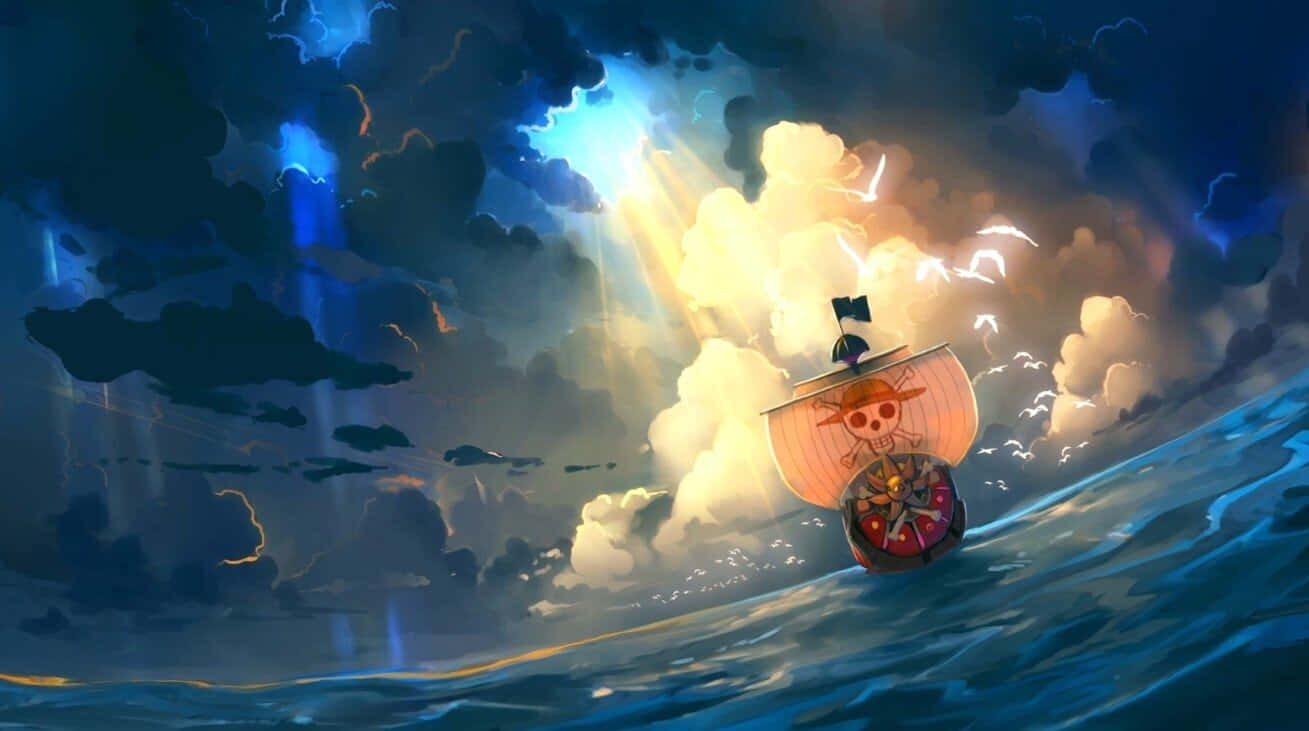 Navă piraților din One Piece Fundal
