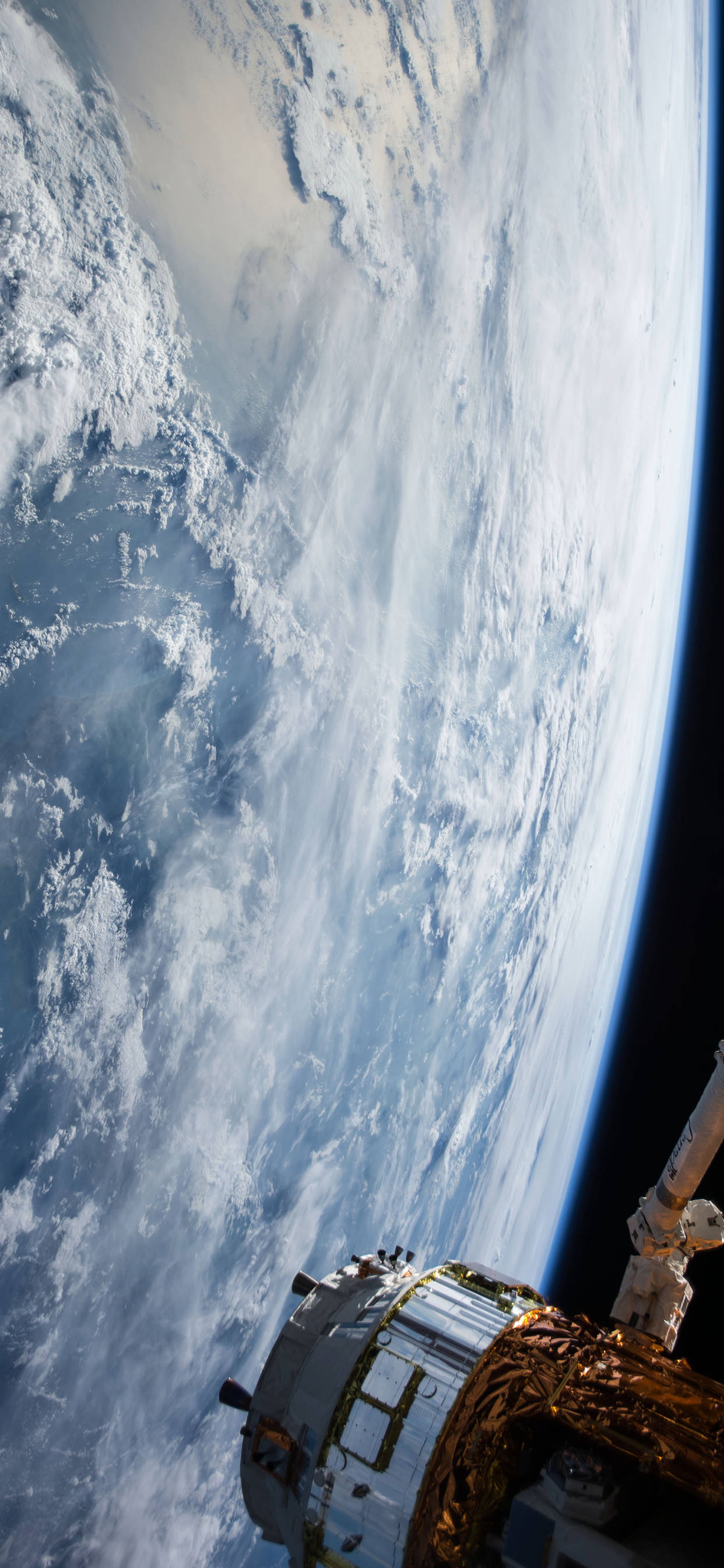 Navă spațială HTV NASA pentru iPhone Fundal