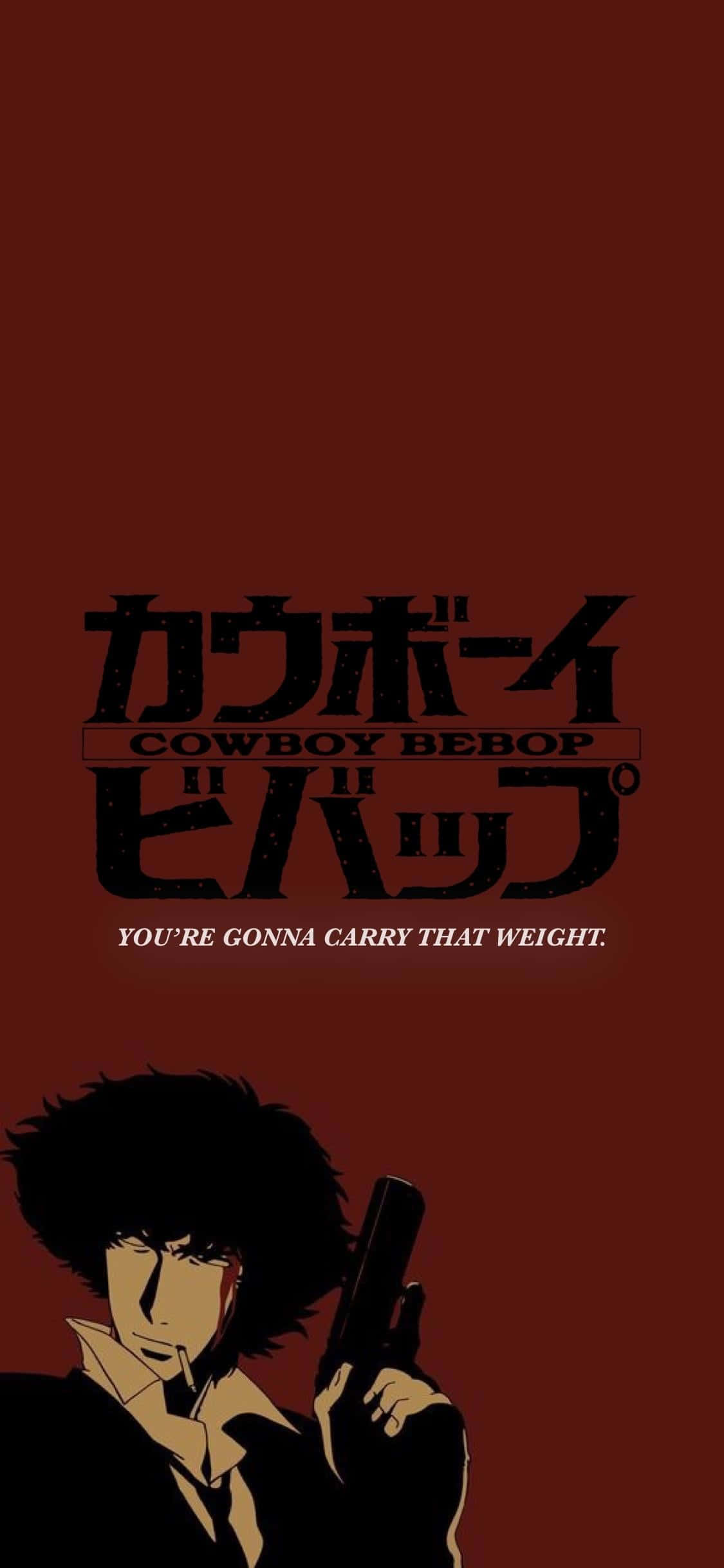 Navele Iconică din Seria Anime Cowboy Bebop Fundal