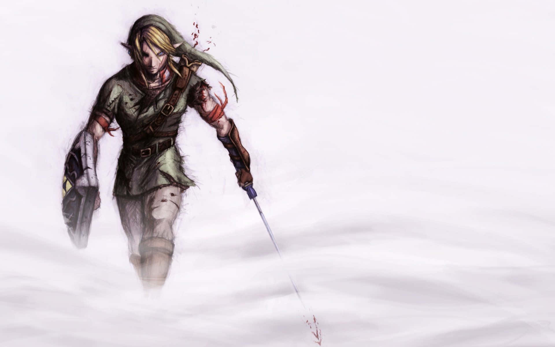 Navighează prin Regatul Hyrule în Legend of Zelda Fundal