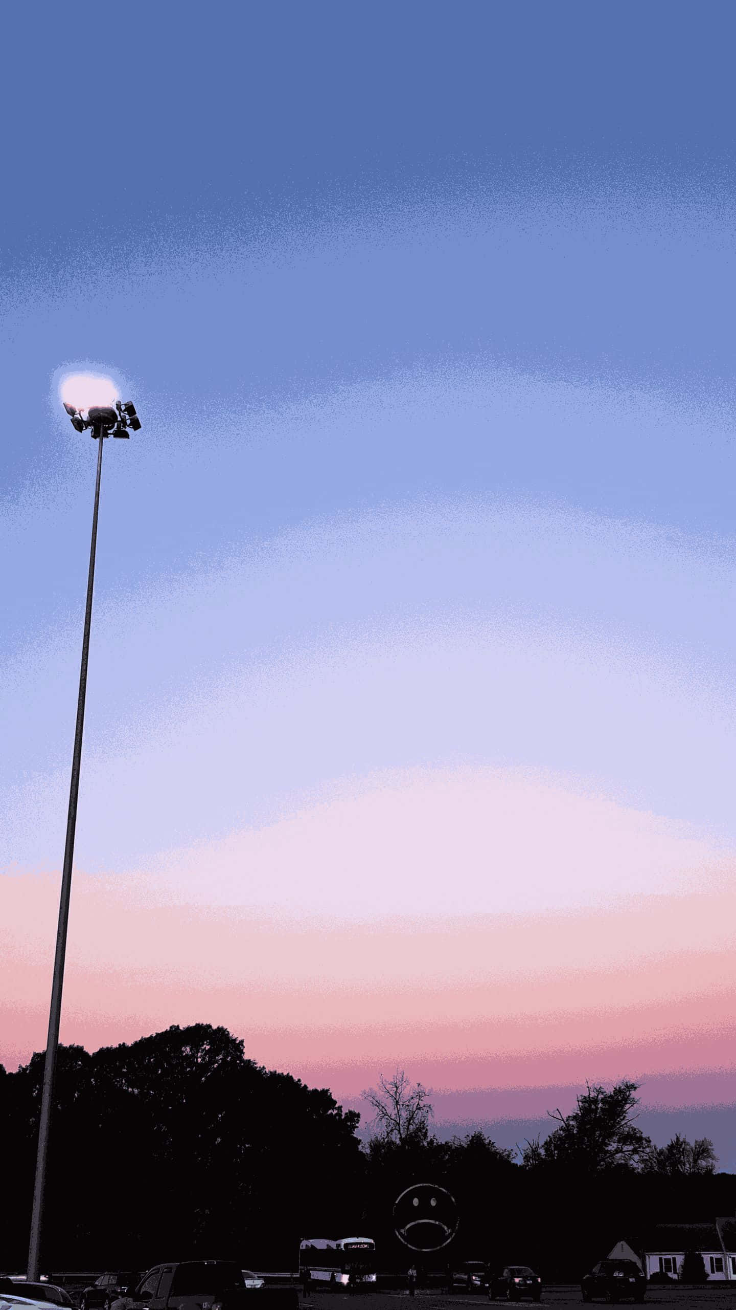 Nebulă Visătoare - Fundal Estetic pentru Telefon Fundal