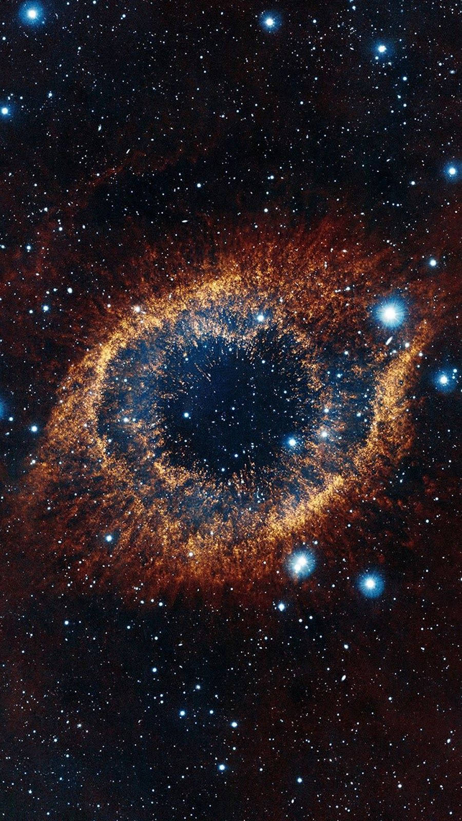 Nebuloasă în formă de ochi din galaxie live Fundal