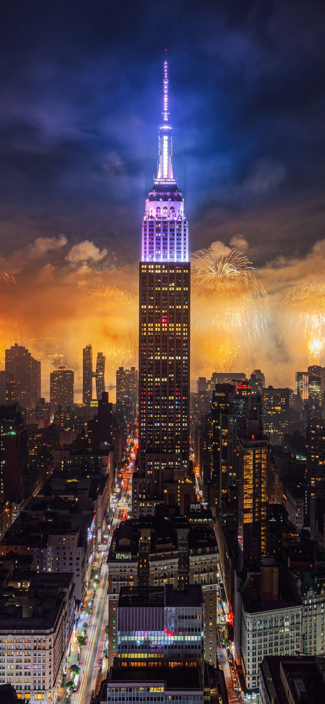New York HD iPhone Empire State Building Fundal