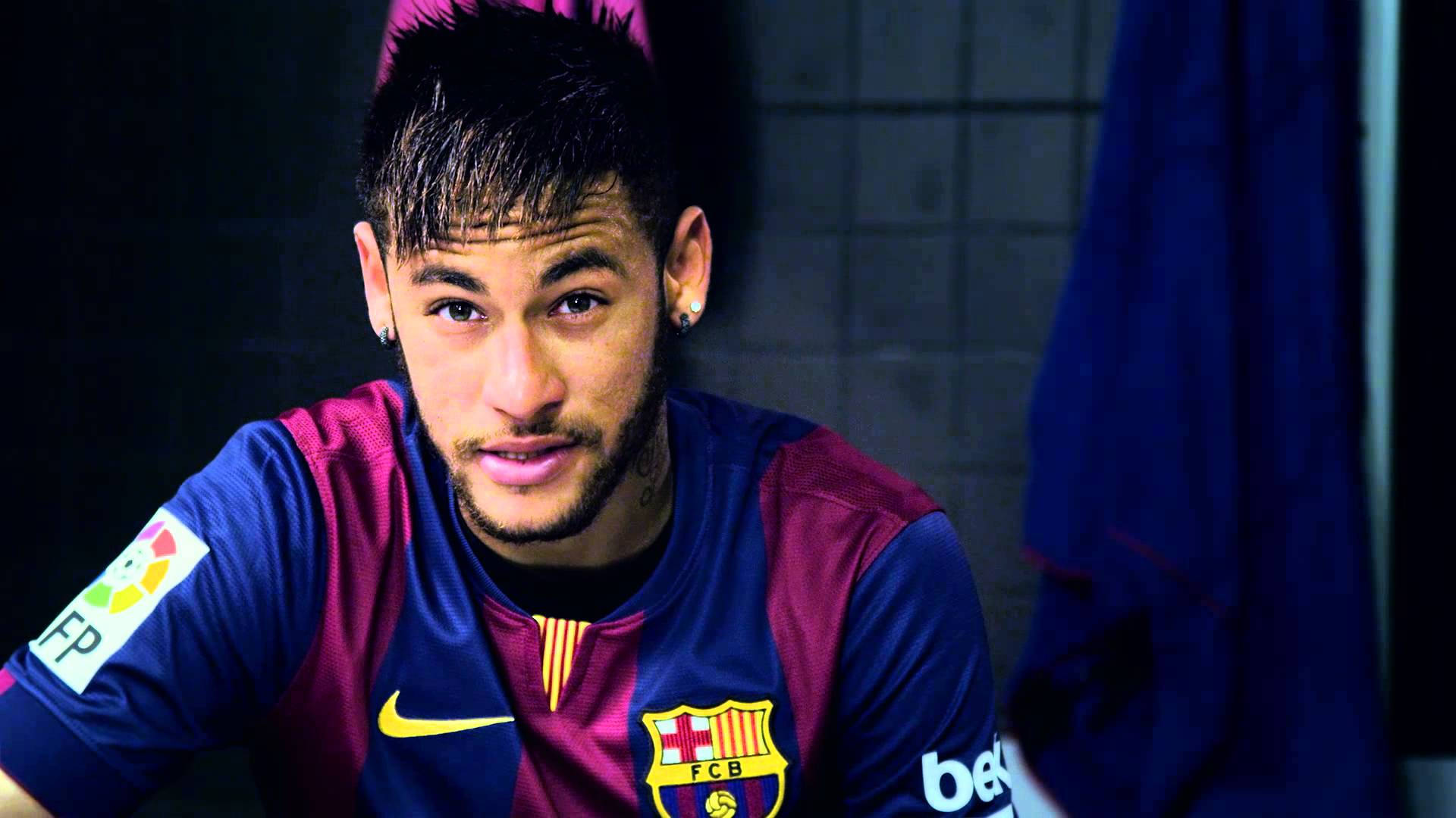 Neymar în Acțiune pentru Barcelona Fundal