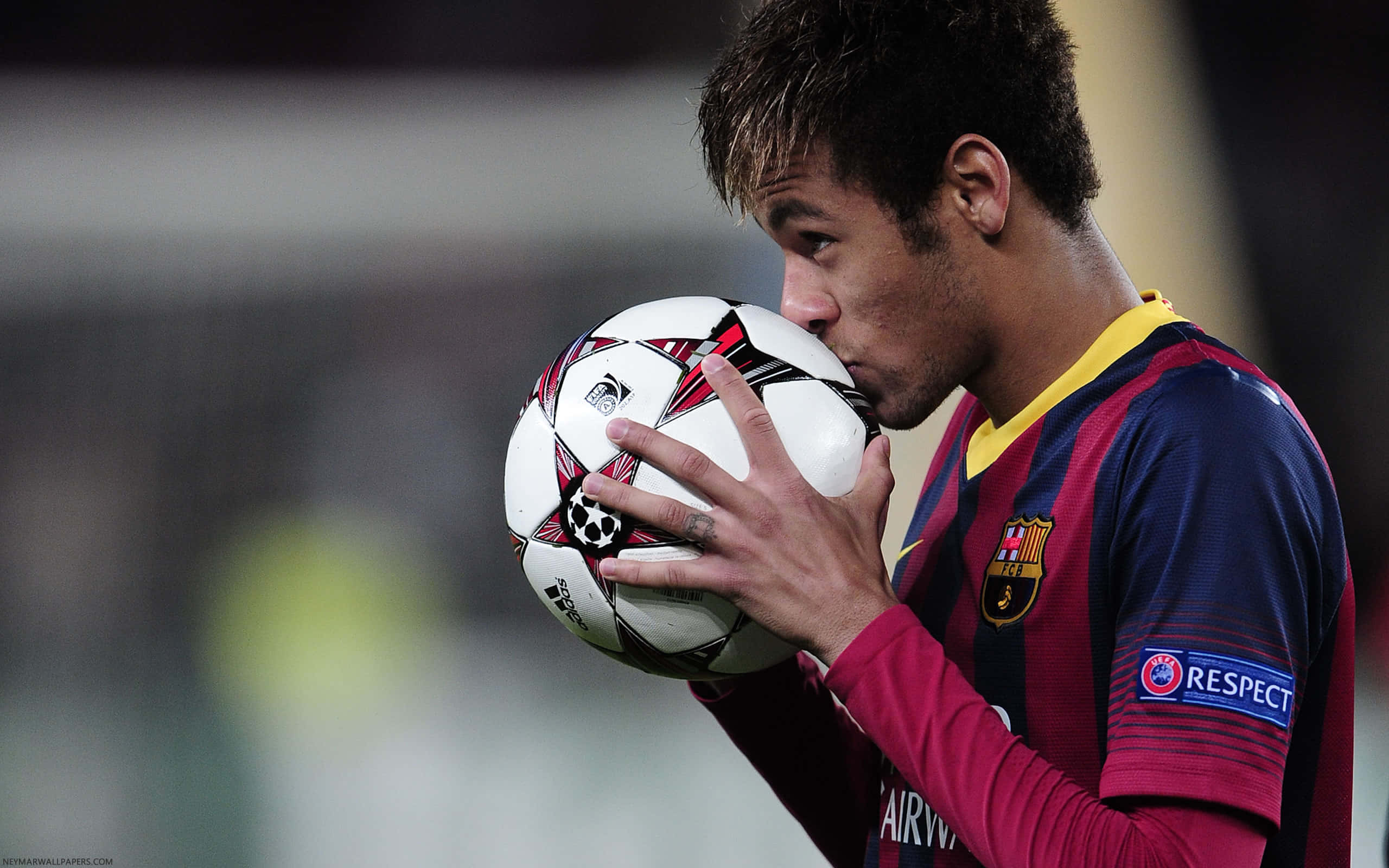 Neymar Jr., atacantul brazilian al FC Barcelona Fundal