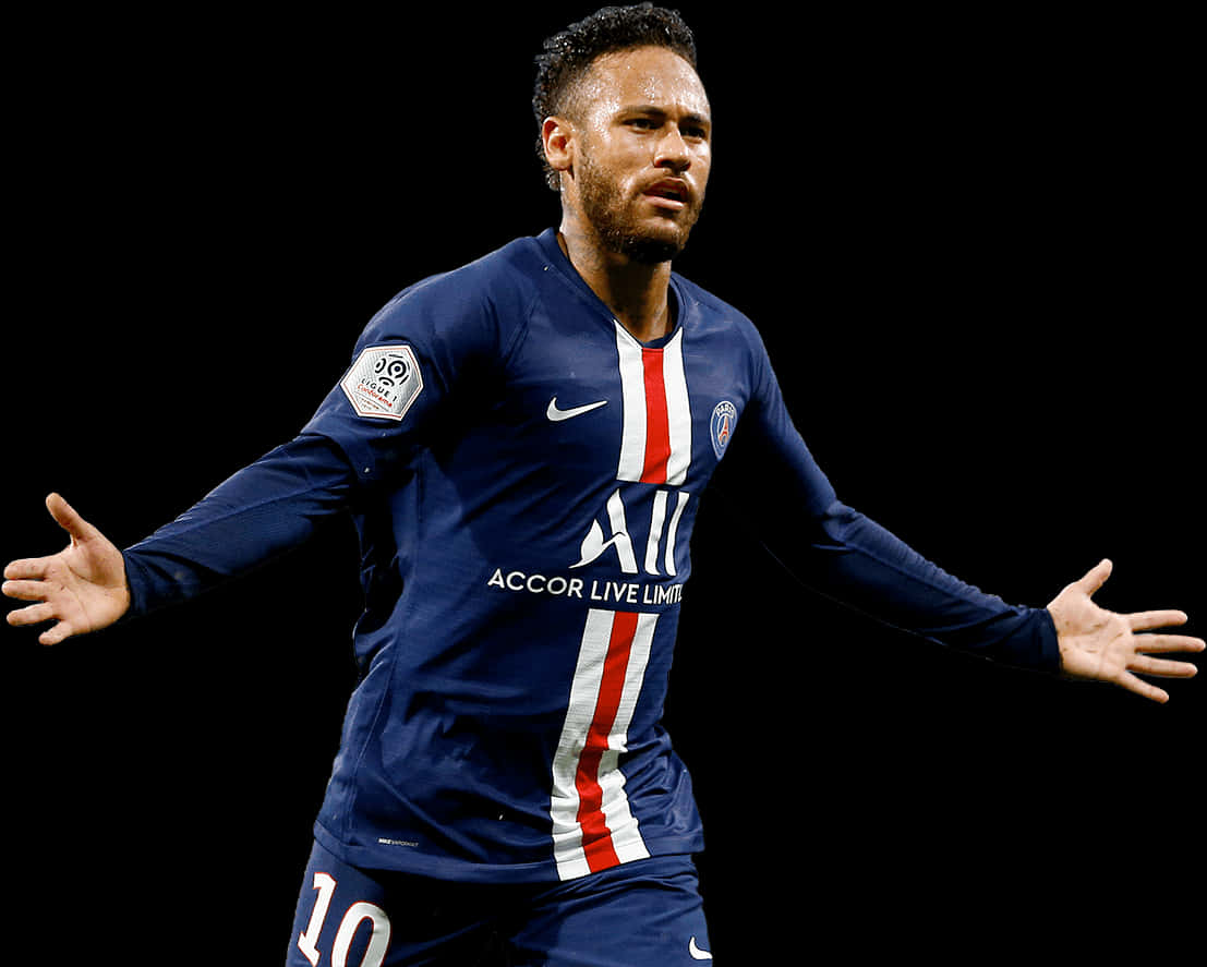Neymar P S G Acțiune Fundal