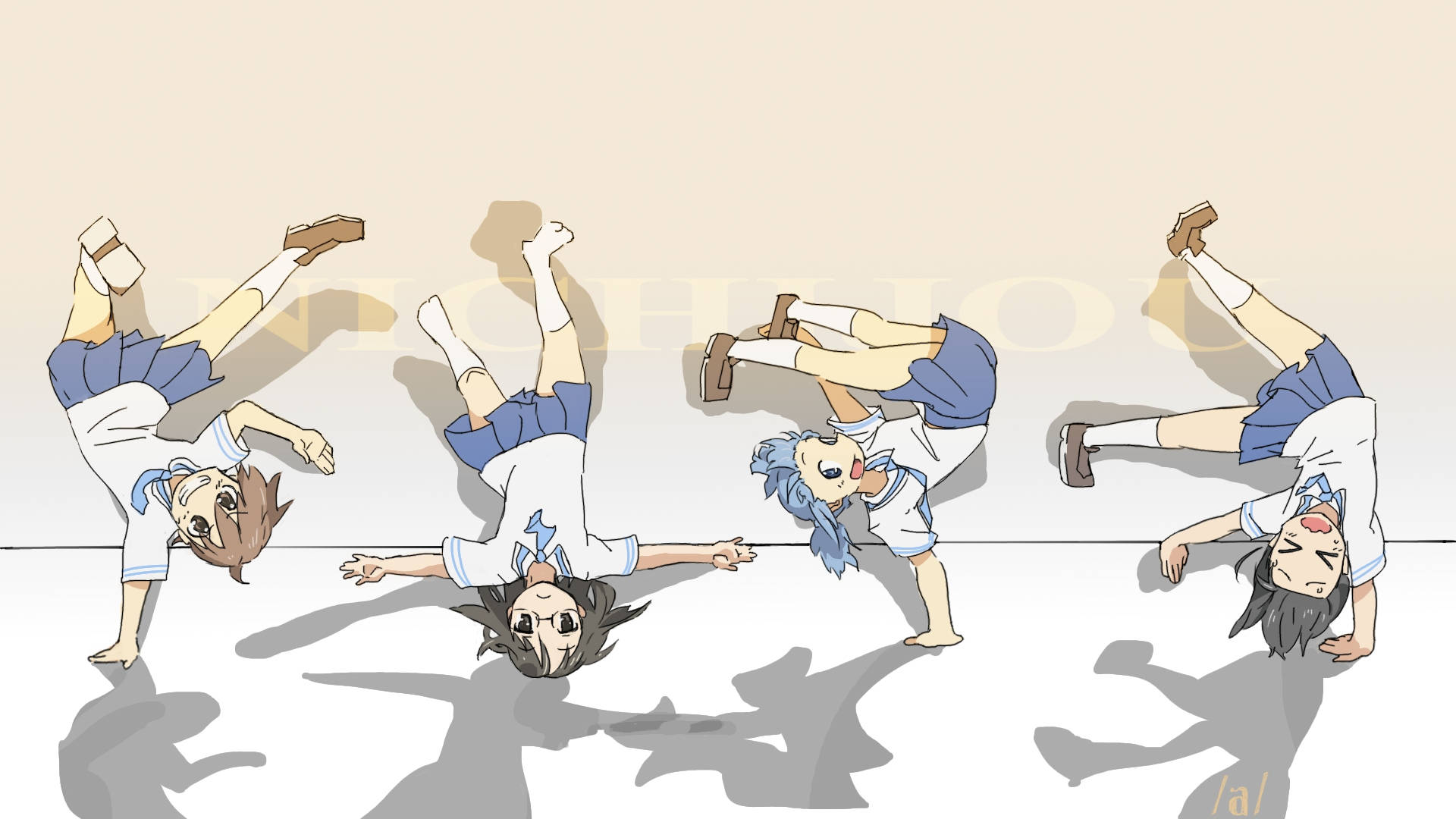 Nichijou Roata Fundal
