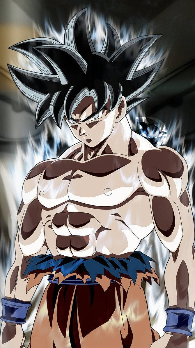 „Nicio limită nu mă poate reține!” - Goku spărgătorul de limite Fundal