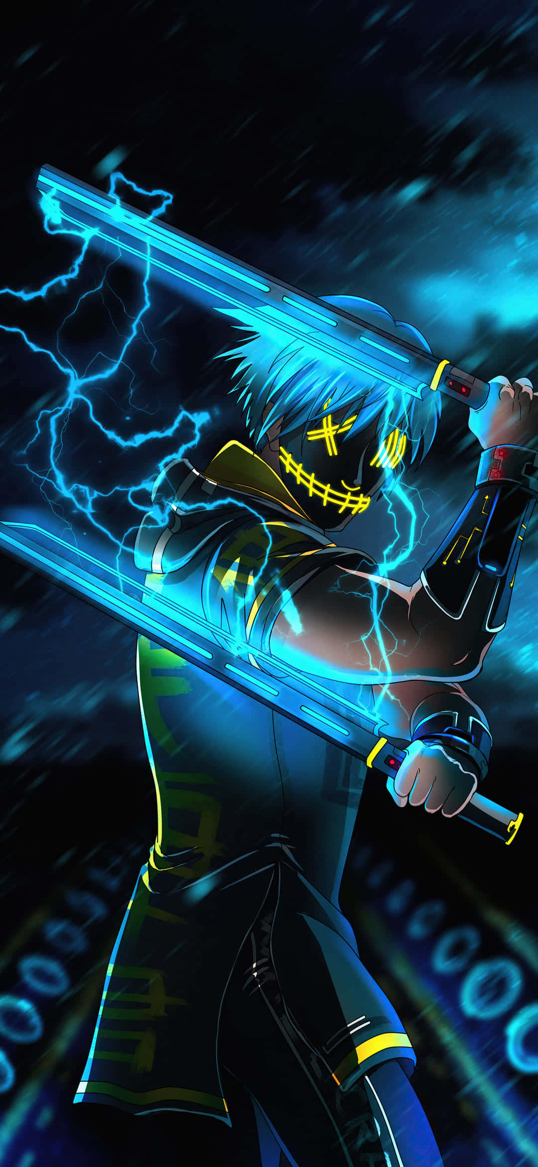 Ninja Mascat Epic Anime Fundal