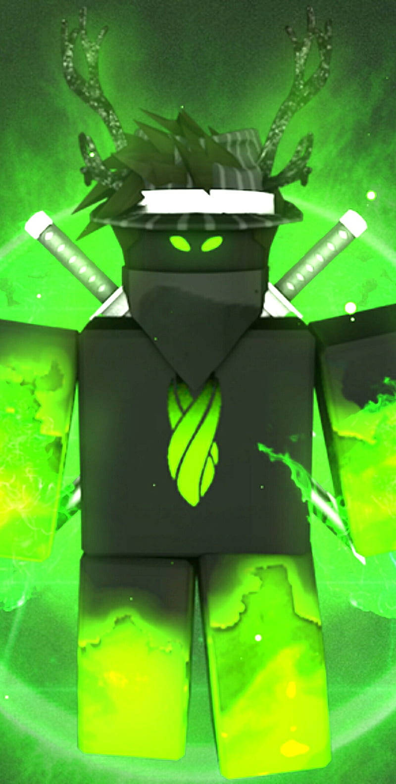 Ninja Roblox Cool Fundal