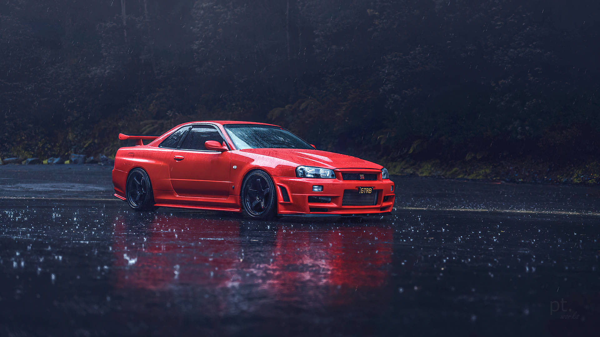 Vehicule Nissan Skyline GT-R fundal HD | Imagine de fundal — Mașini cool Fundal