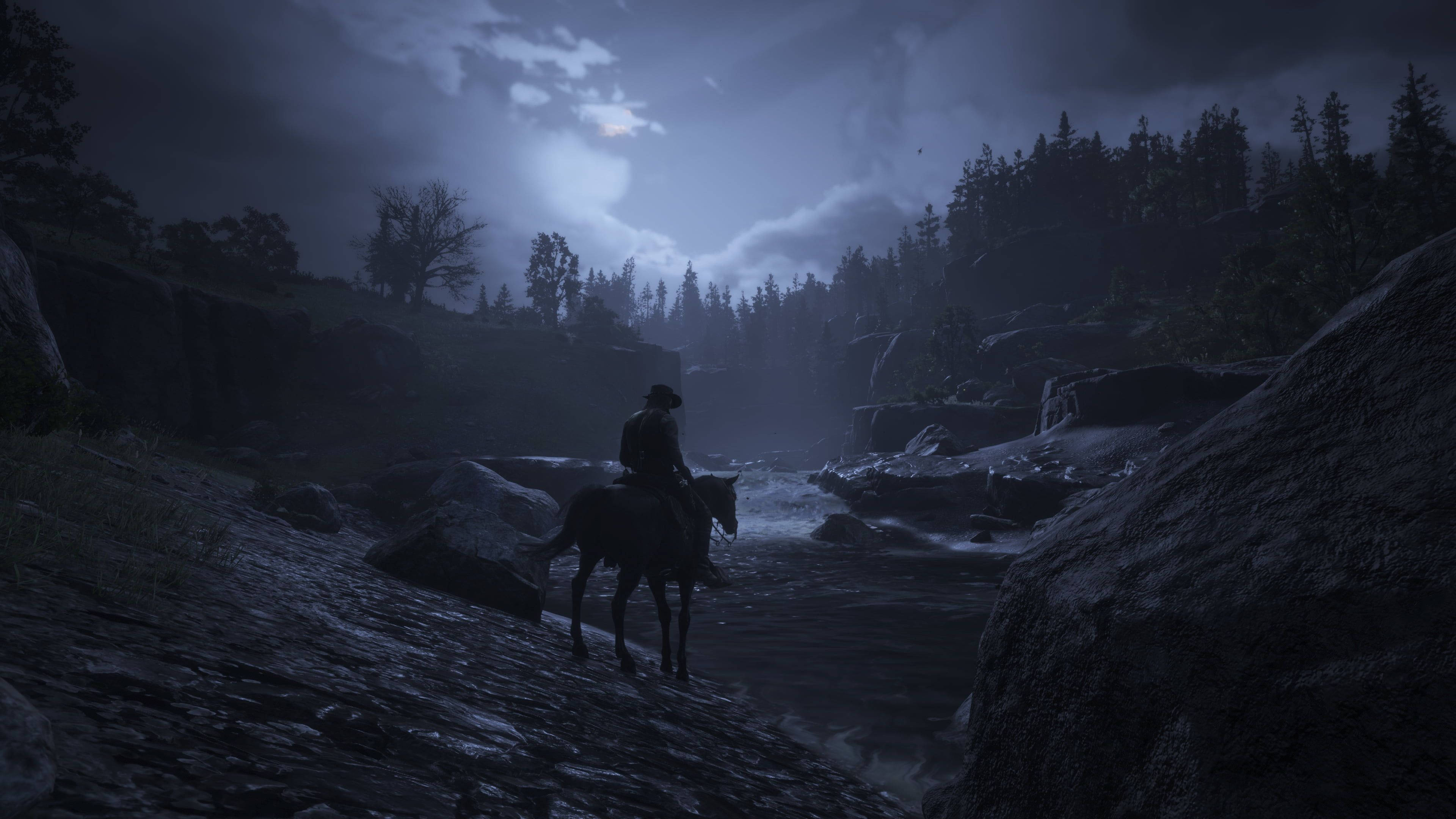 Noapte de Cowboy Western Fundal
