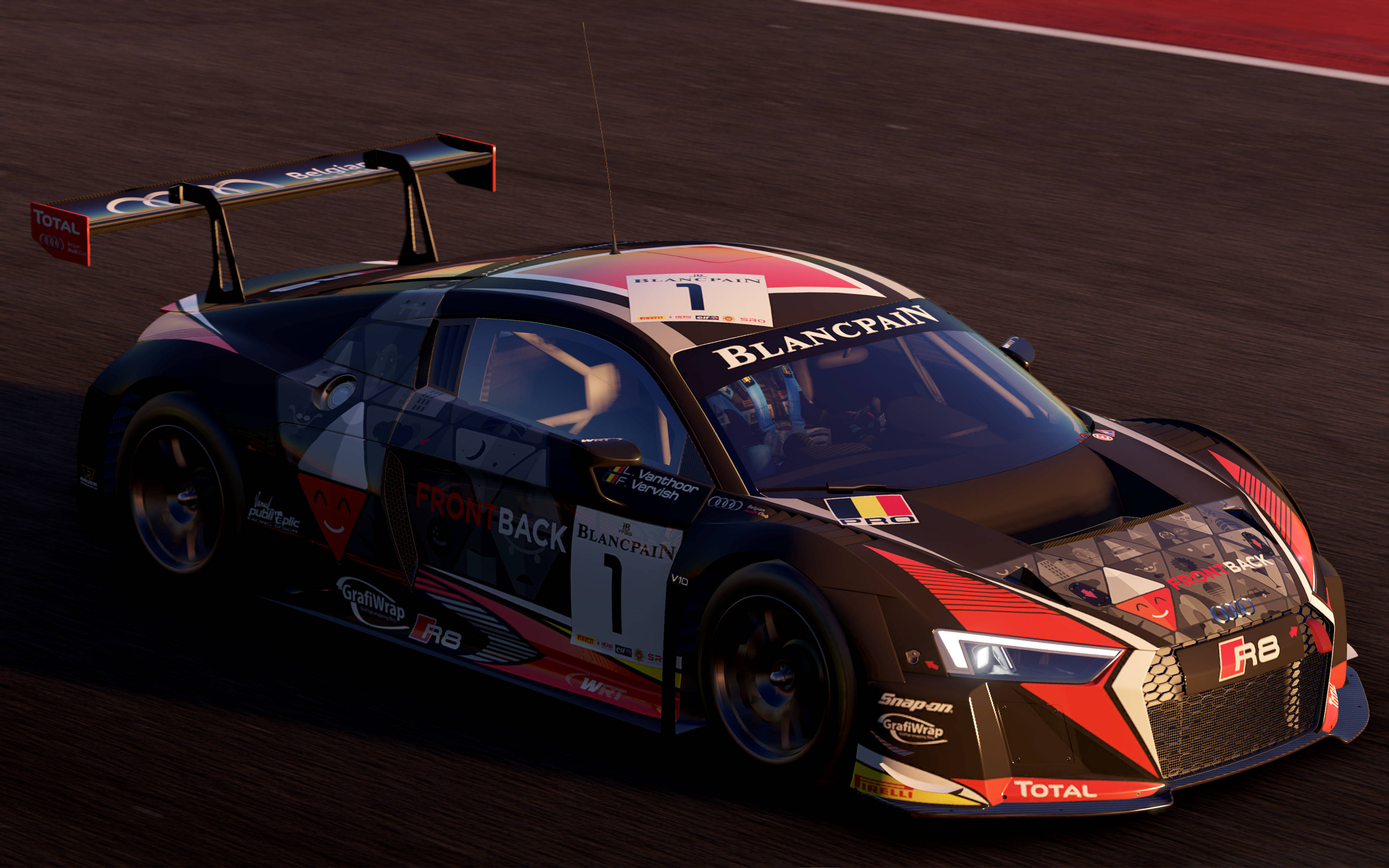 Nocturnă Cursă Electrizantă în Project Cars 2 Fundal