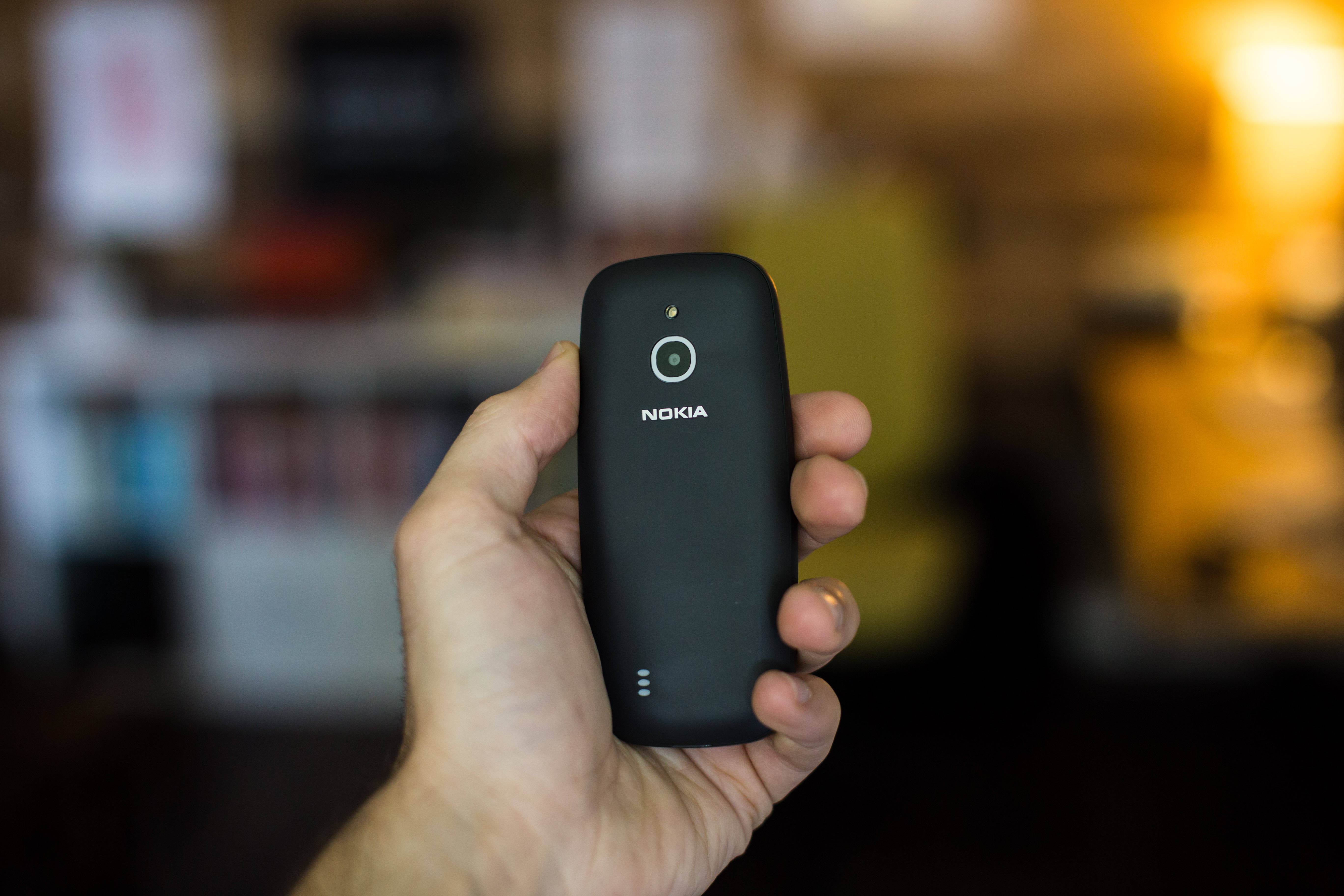 Nokia 3310 2017 Negru Fundal