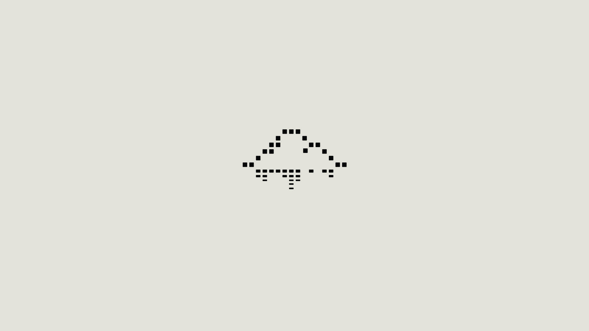 Nor Pixelat Estetică Minimalistă Laptop Fundal