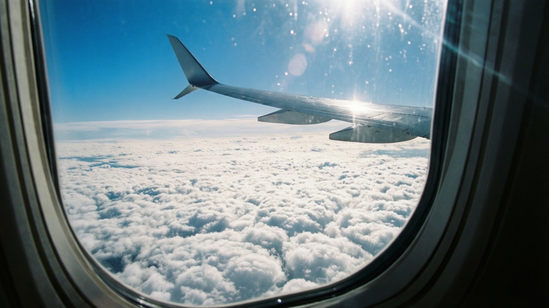 Norii văzuți din avion Fundal