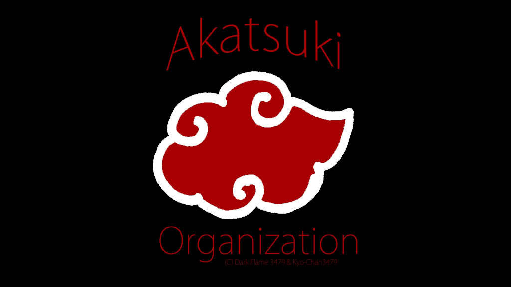 Norul Akatsuki Organization pentru iPhone Fundal