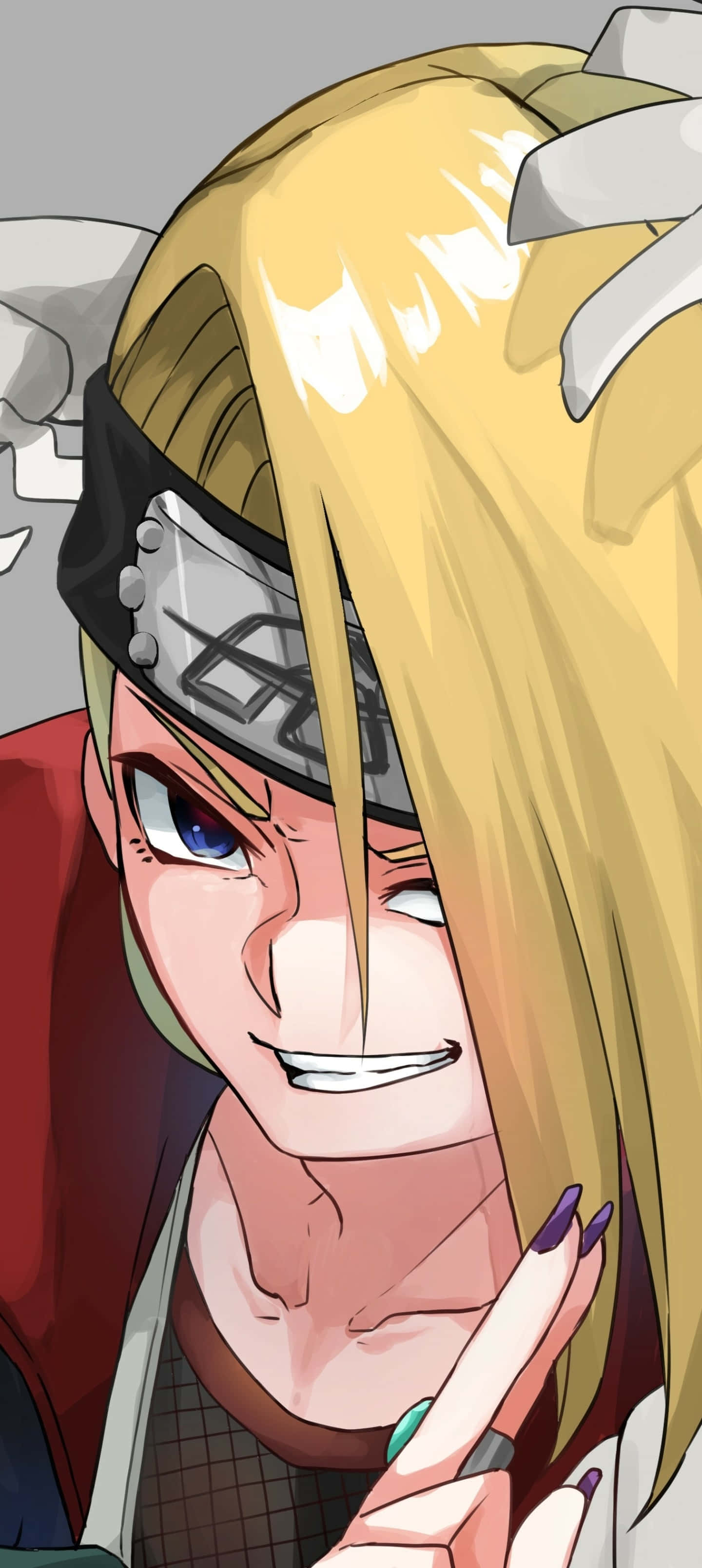 „Nu poți atinge arta mea!” -Deidara, Naruto Fundal