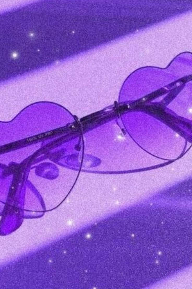 Nuanță estetică inimă violet închis Fundal