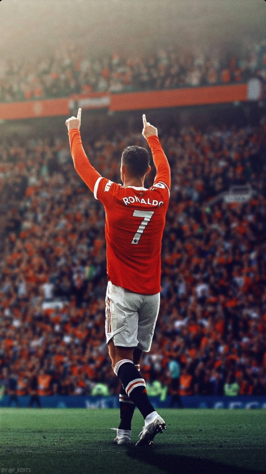 Numărul 7 Manchester United Mobil Fundal