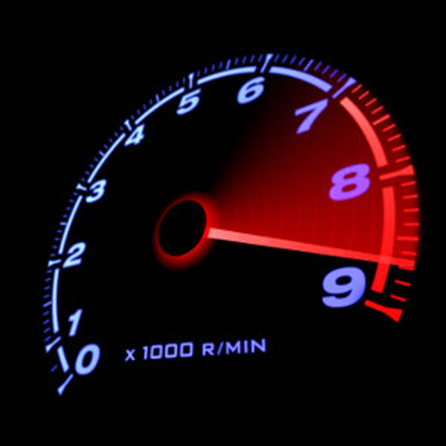 Numere Roșii Speedtest Fundal