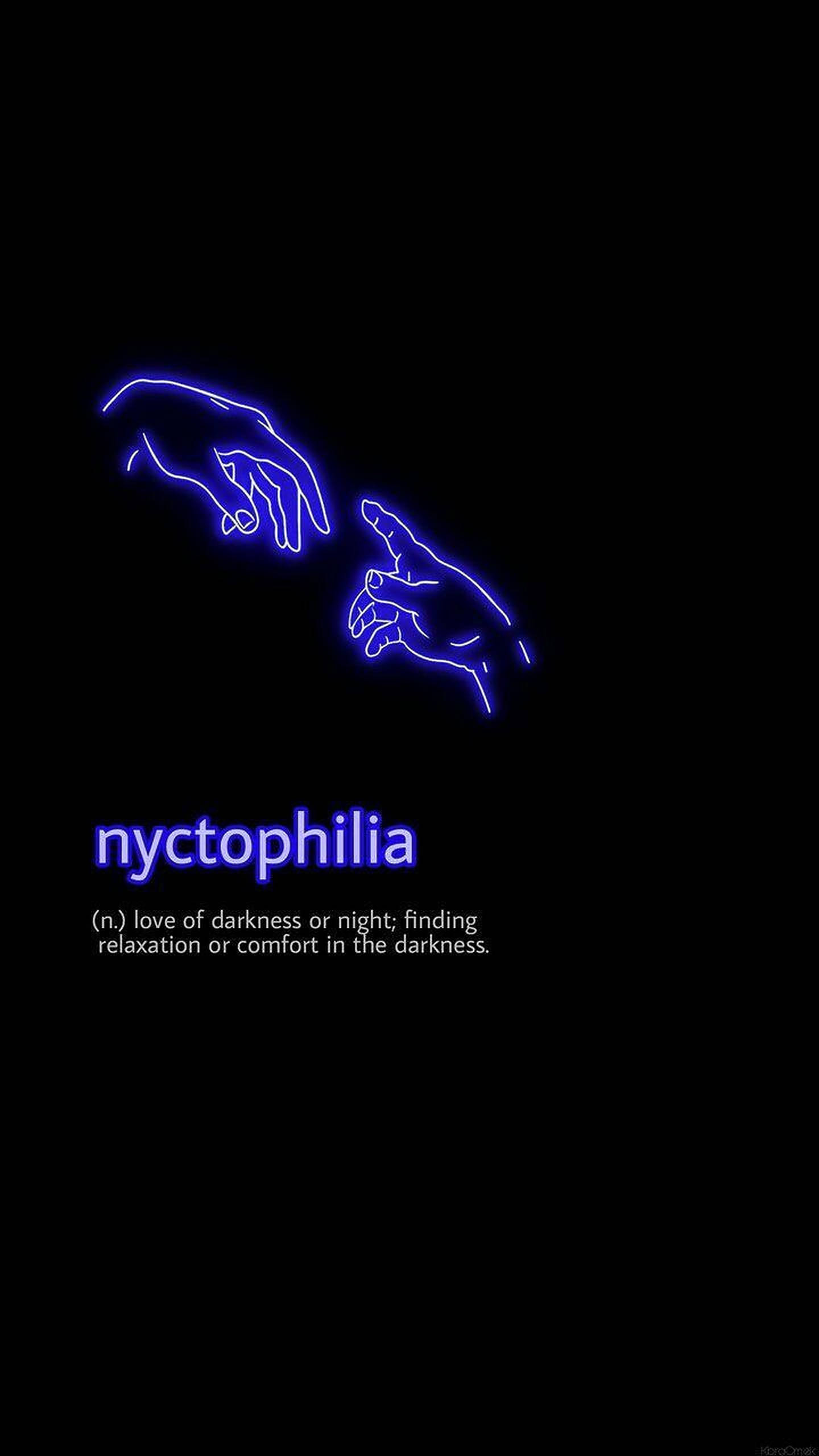 Nyctophilia Cuvinte Estetice Fundal