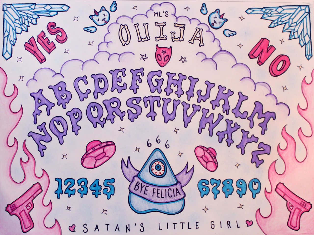 O fată pastel goth care se bucură de frumusețea naturii Fundal