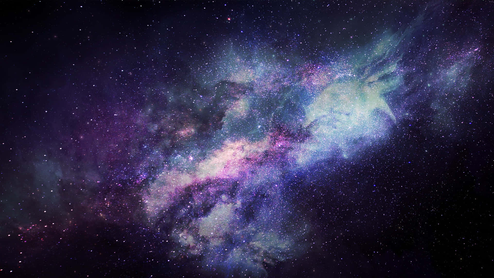 o galaxie cu stele și o cale lactee Fundal