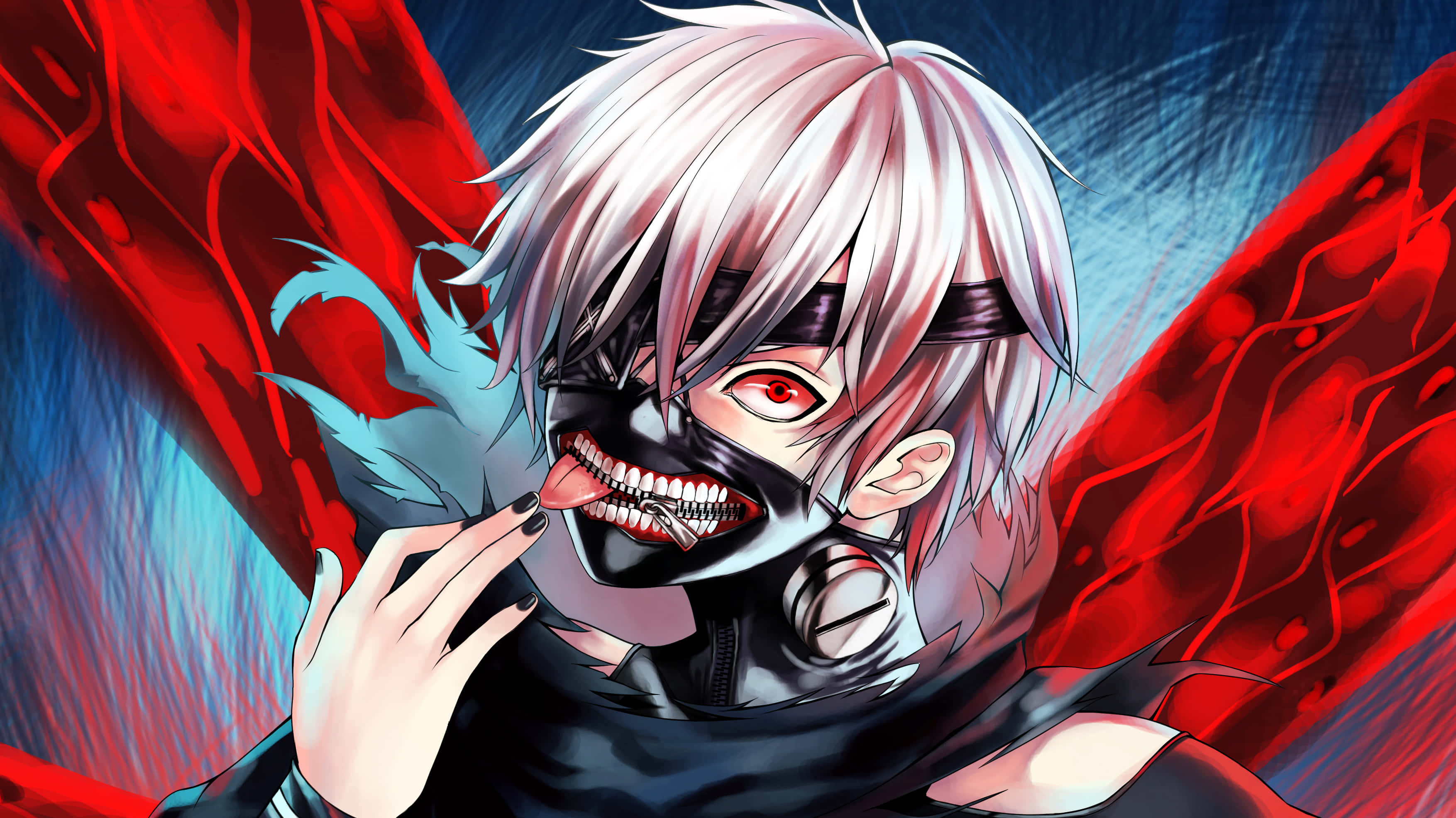 O privire în lumea înfricoșătoare a Tokyo Ghoul Fundal