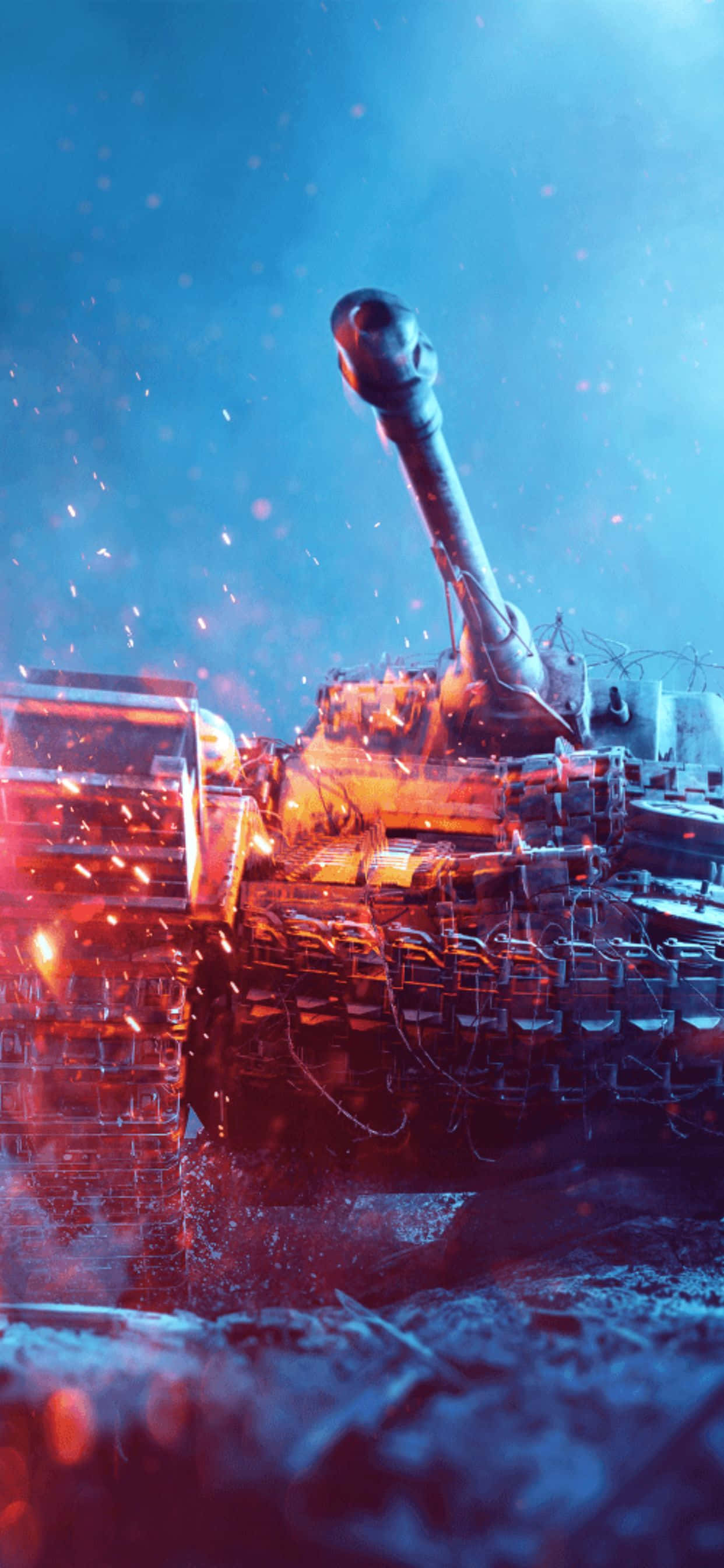 O Scenă Amenințătoare din Battlefield V Fundal