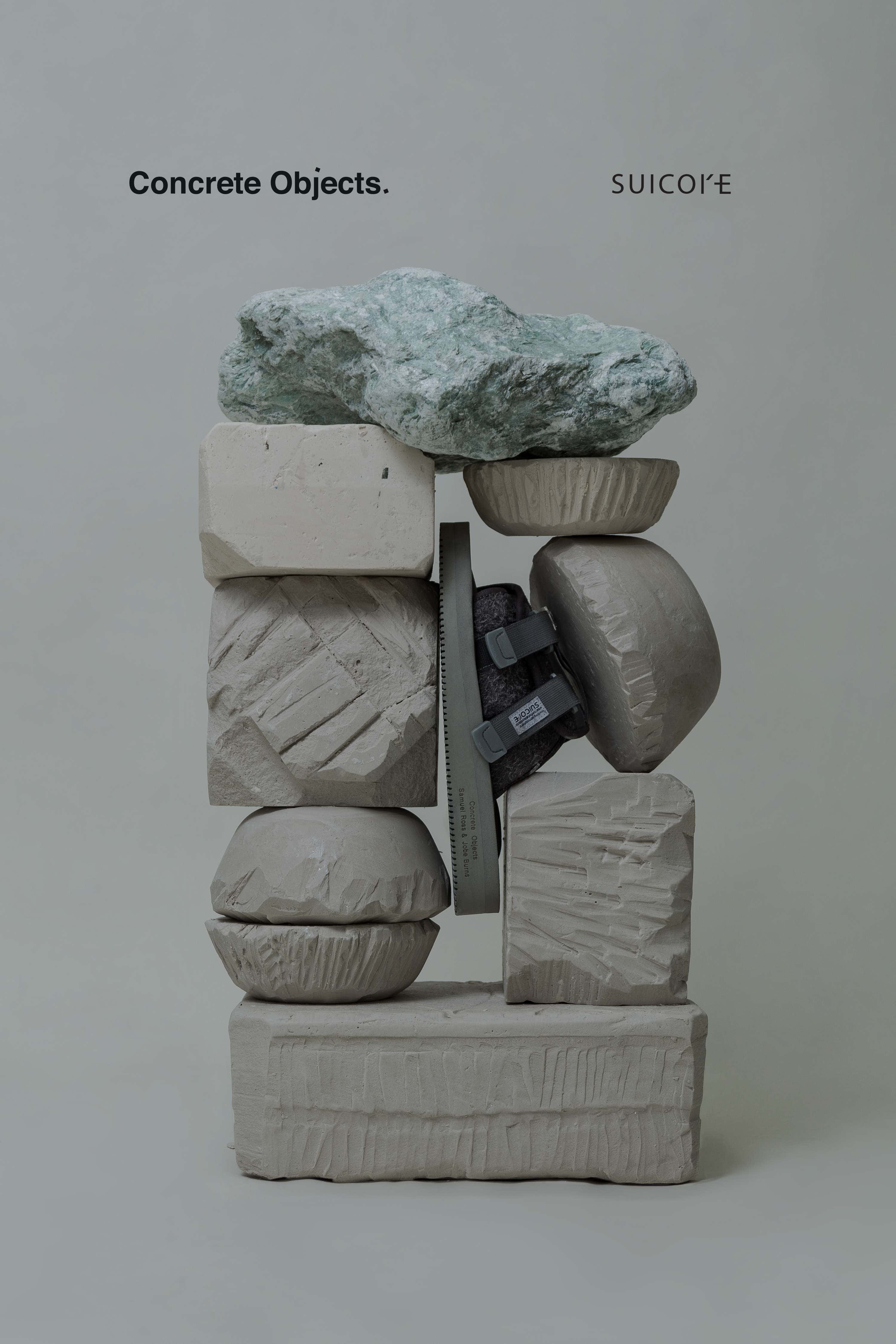 Obiecte Concrete X Suicoke Imagine Fundal