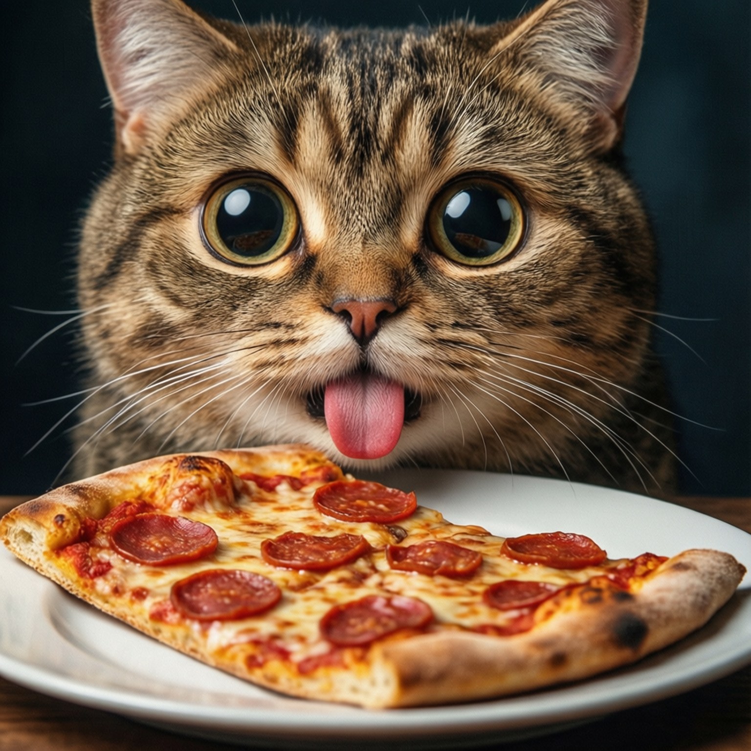 Obsesia cu pizza Fundal