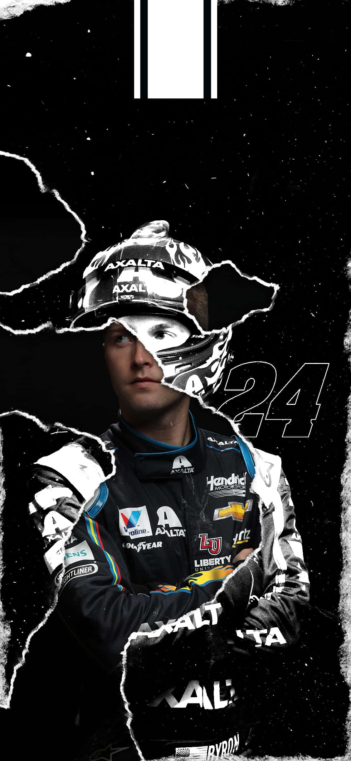 Obține avantaj competitiv cu iPhone-ul NASCAR Fundal