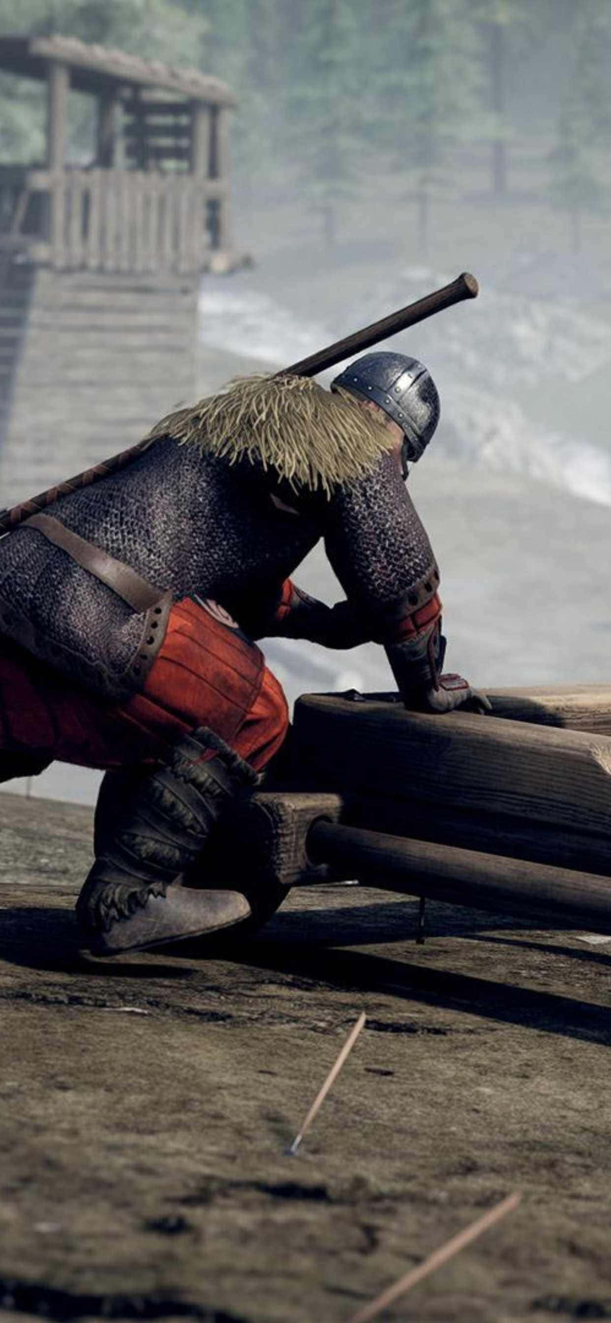 Obține Experiența Maximă de Gaming cu iPhone Xs Max și Mordhau Fundal