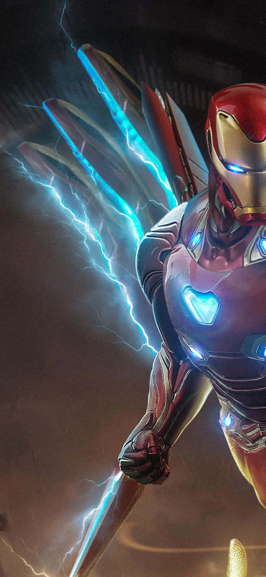 Obține aspectul elegant de Iron Man pentru iPhone X Fundal