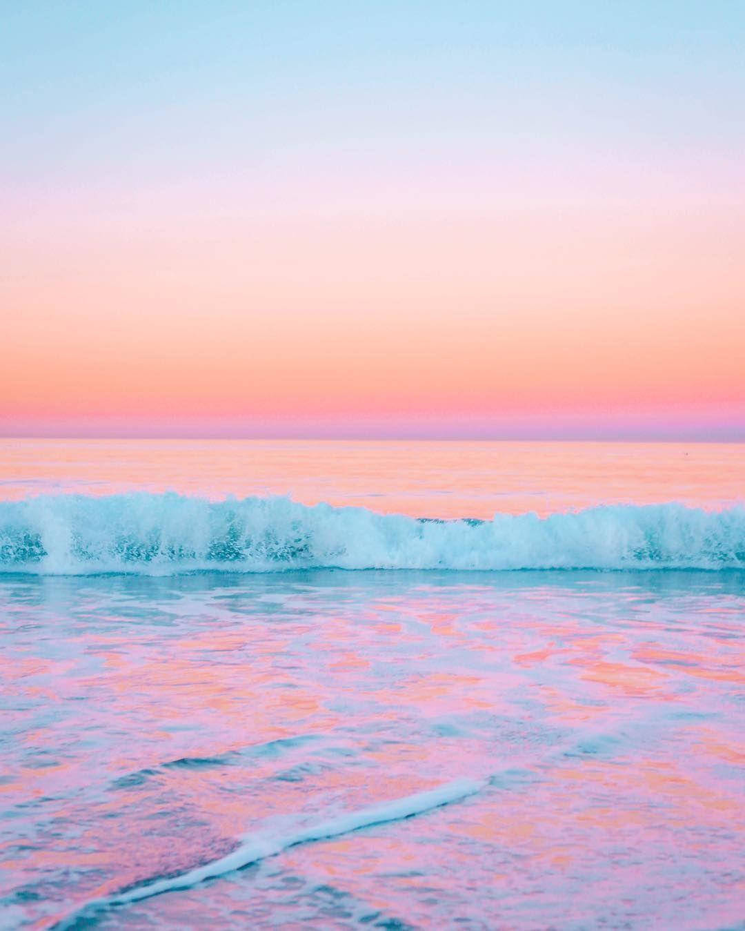 Ocean roz pastel Fundal