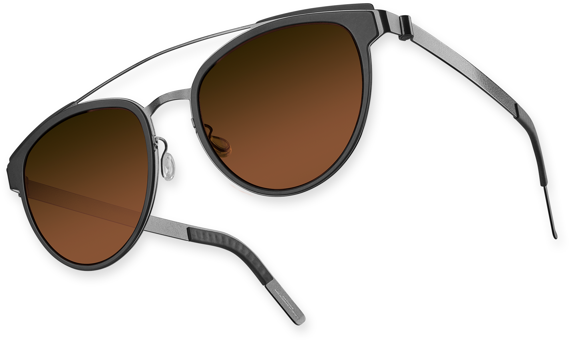 Ochelari de soare aviator clasici pe fundal transparent Fundal
