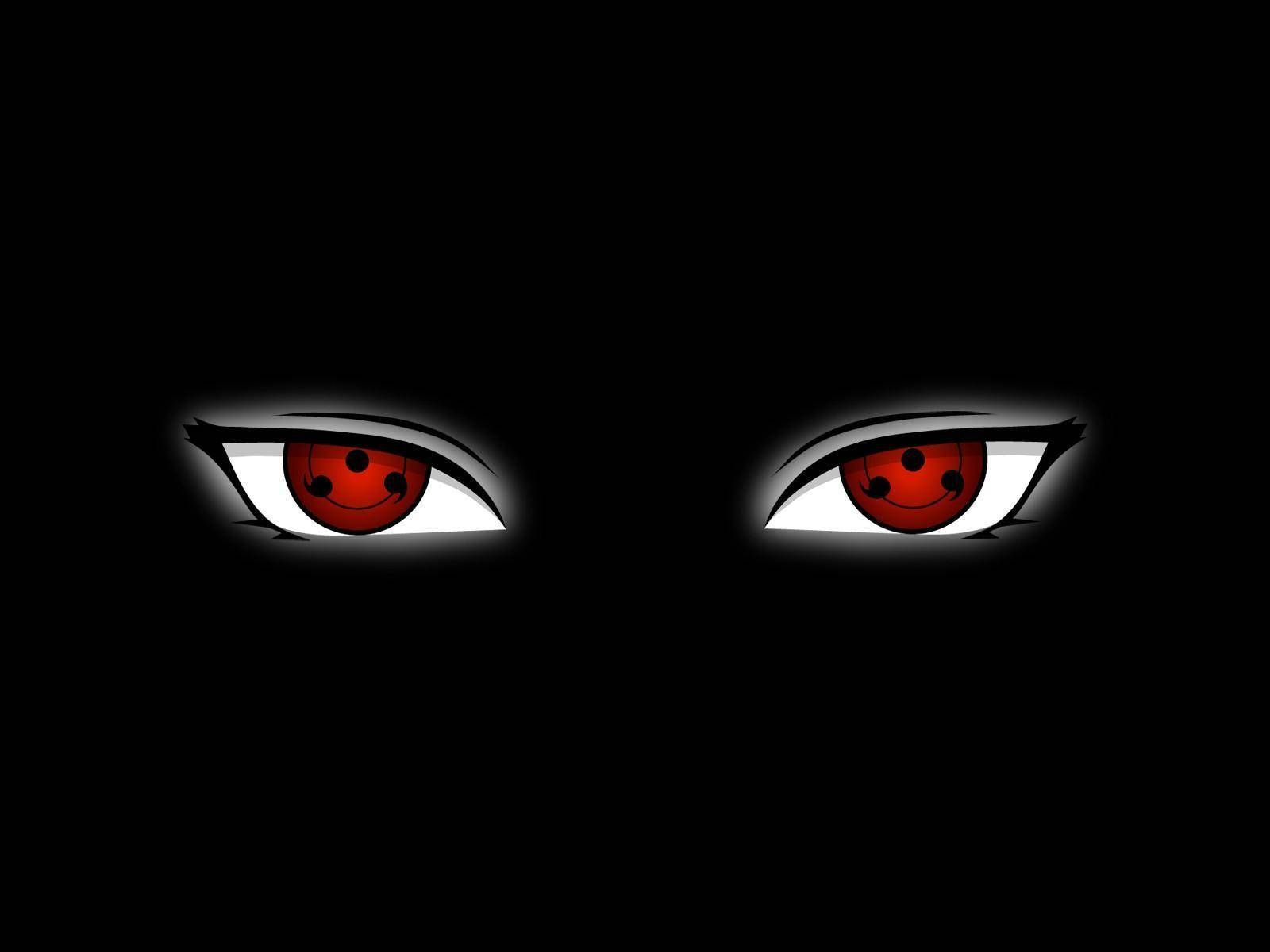 Ochi de Sharingan Itachi Fundal