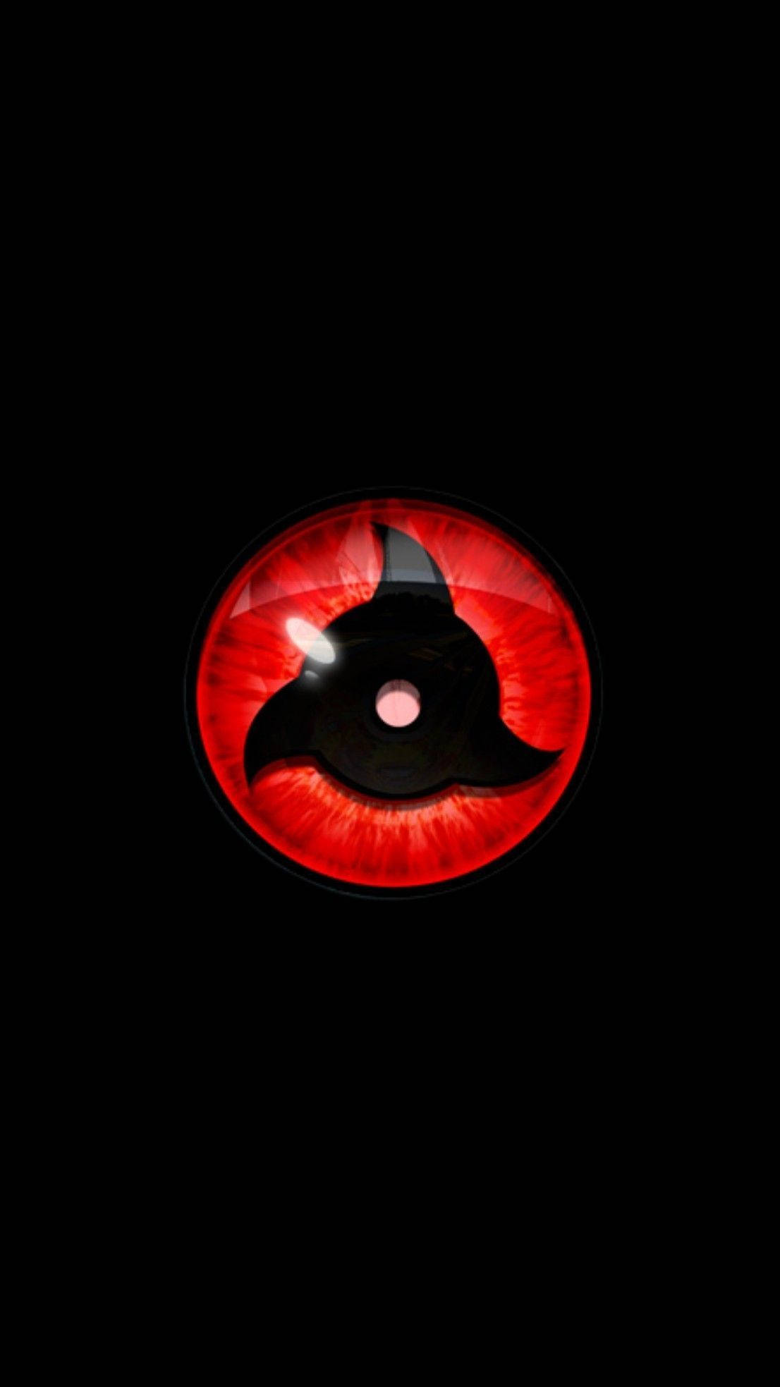 Ochi Sharingan în Acțiune Reală Fundal