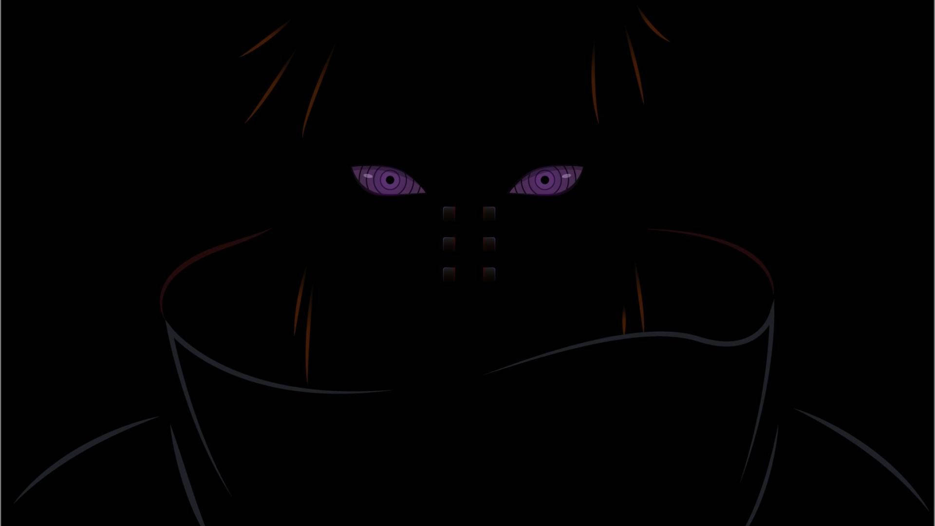 Ochii Rinnegan AI lui Pain Naruto Laptop Fundal