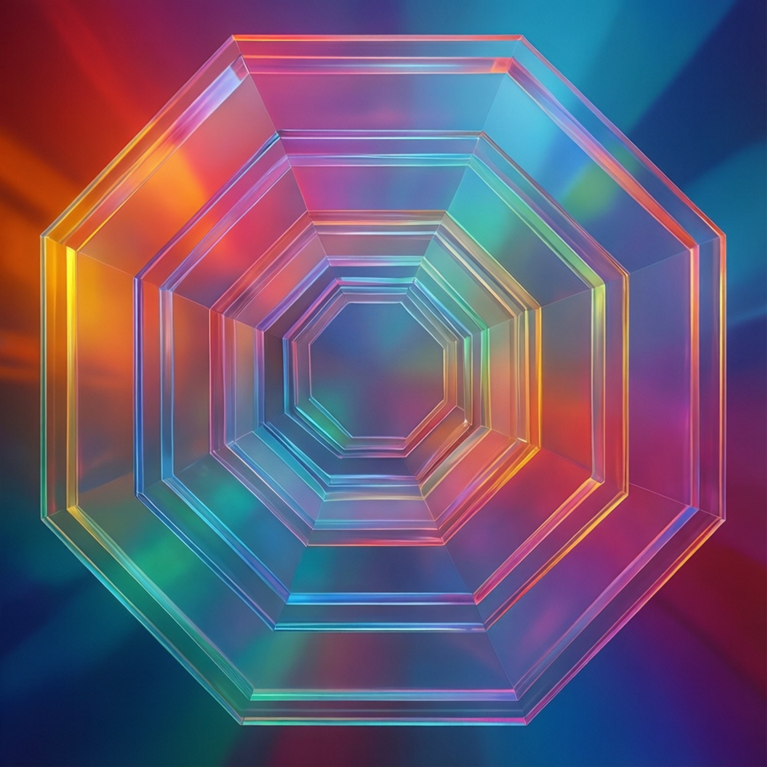 Octogone Suprapuse Gradient Fundal