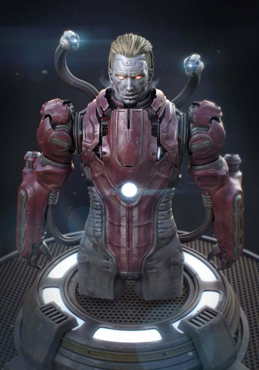 Omega Red, puternicul mutant răufăcător Fundal