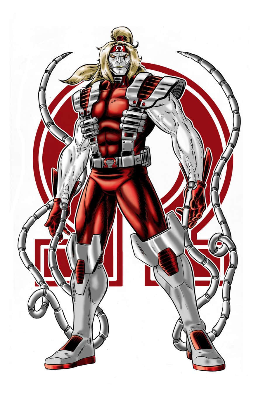 Omega Red, temutul mutant răufăcător Fundal