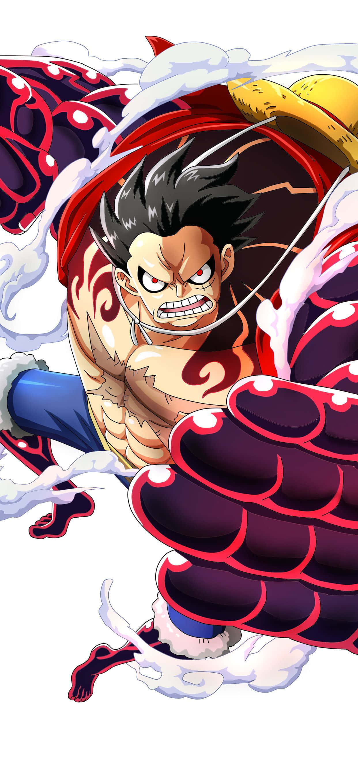 One Piece Gomu-gomu Luffy Telefon Fundal