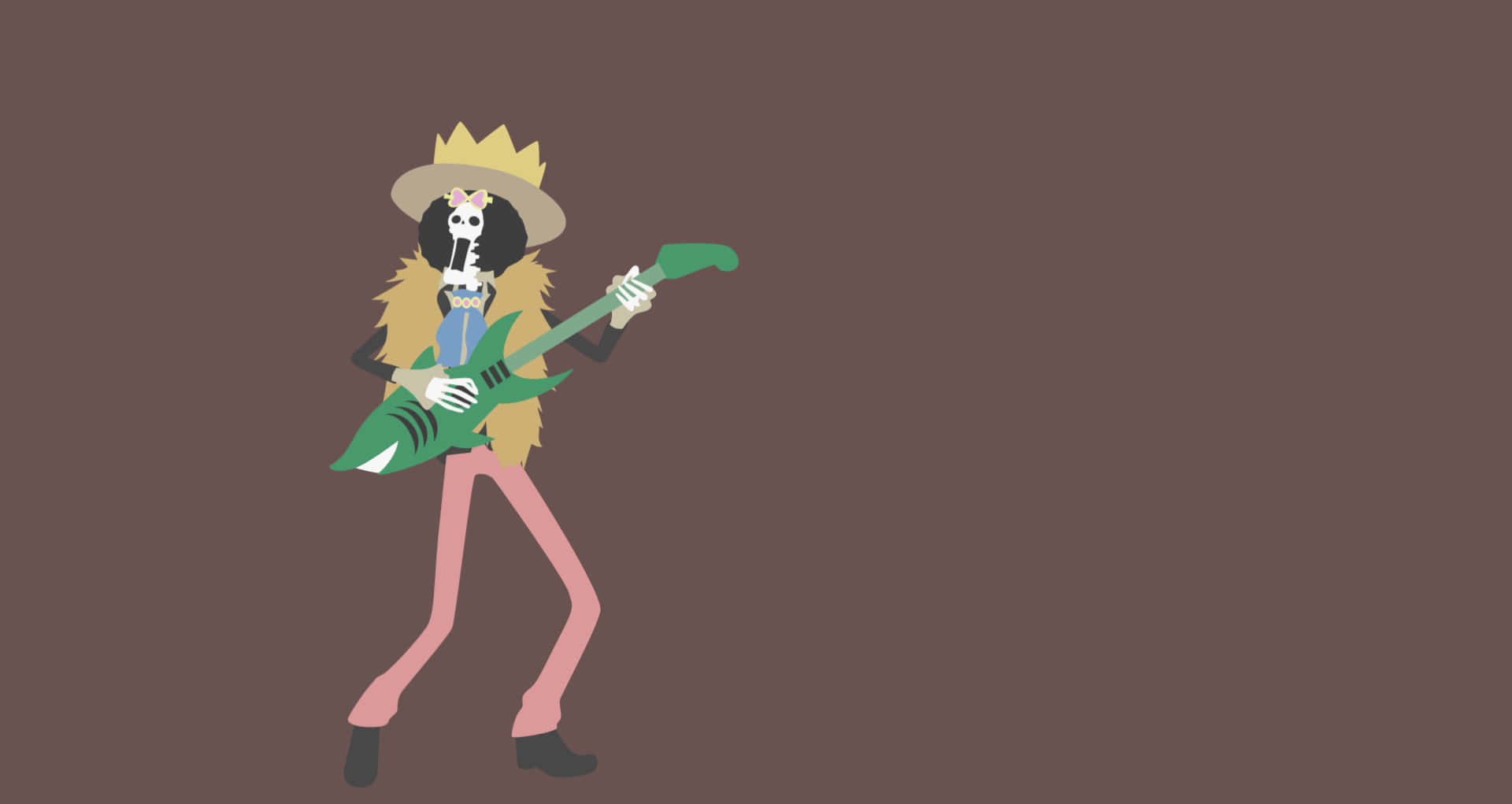 One Piece Minimalist Soul King Brook Fundal