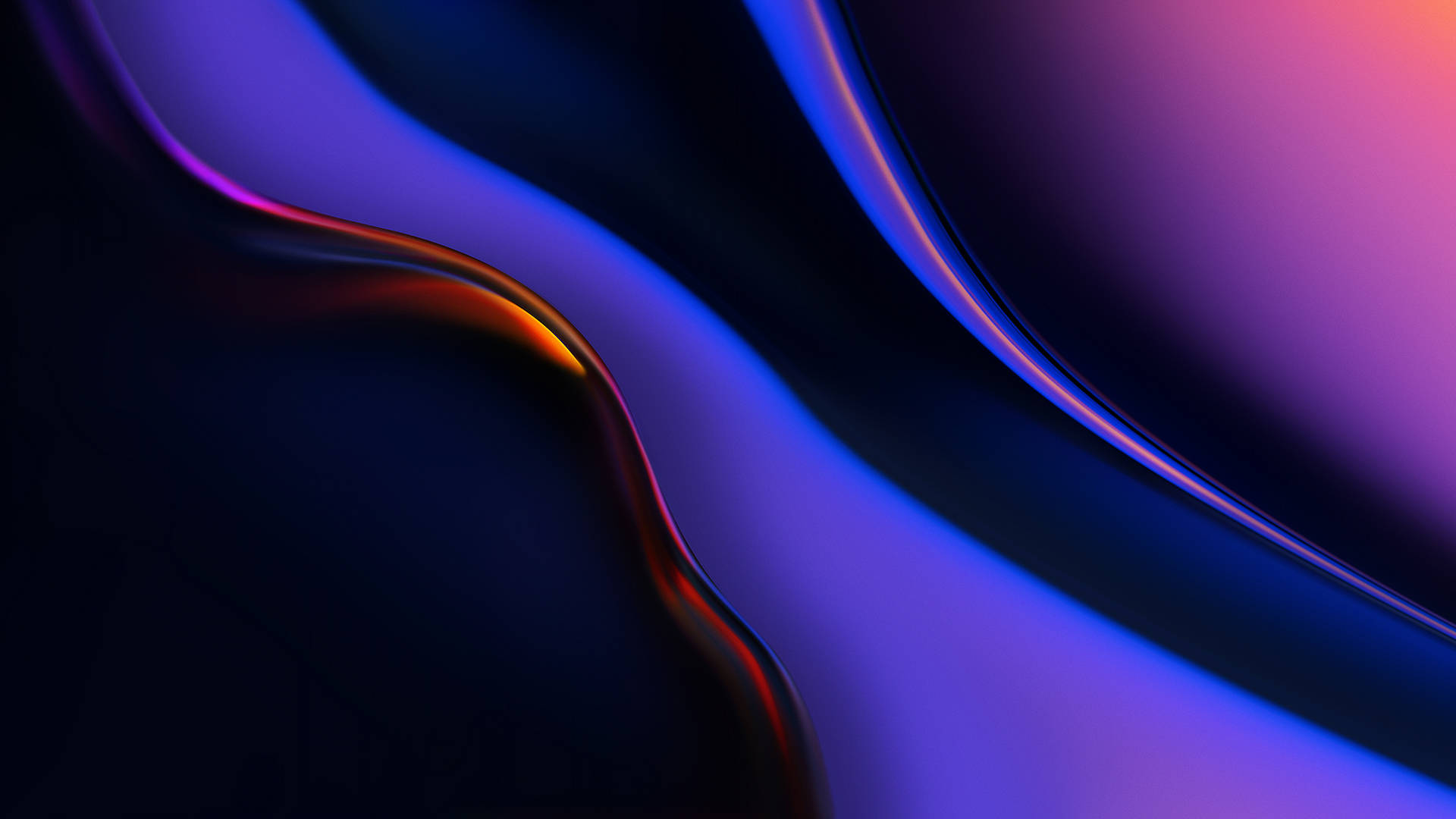 OnePlus Elegant Smartphone pe Fundal Violet-Albastru Fundal