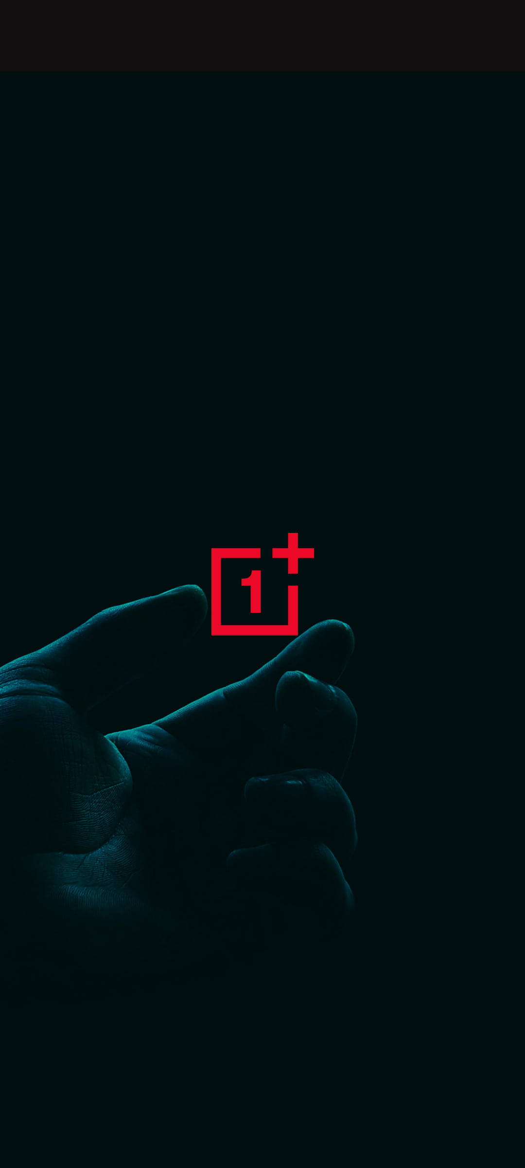 OnePlus Nord Logo Cu Mână Fundal