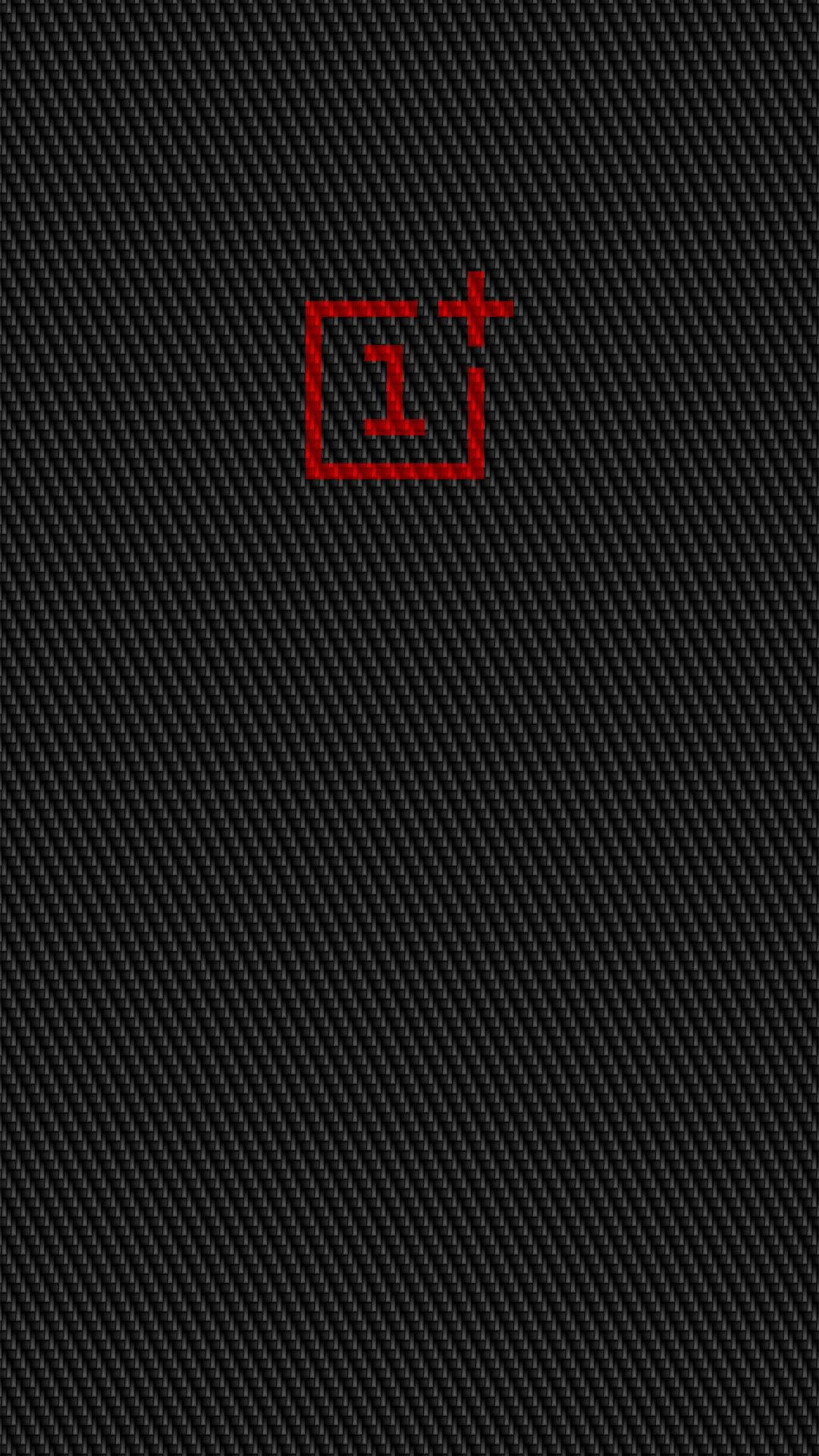 OnePlus Red Logo Fundal