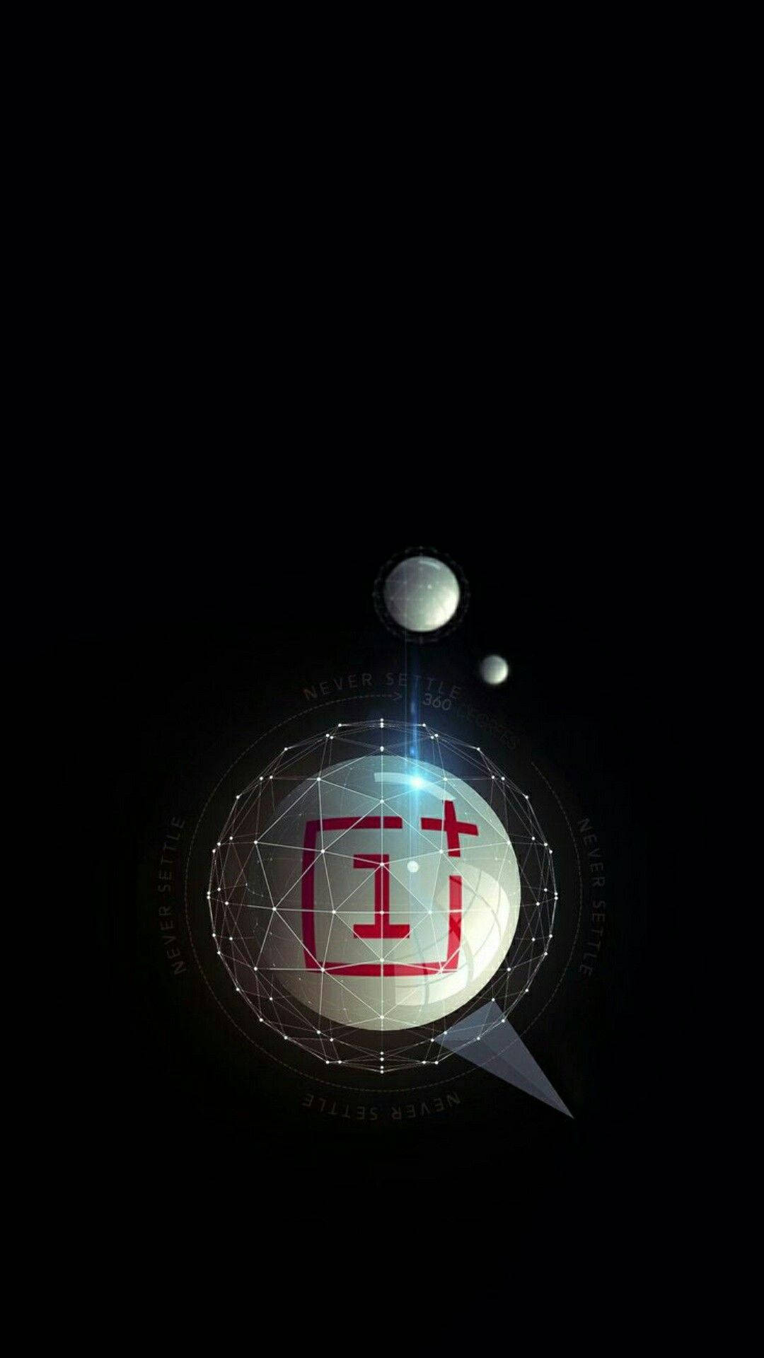 OnePlus White Ball Fundal