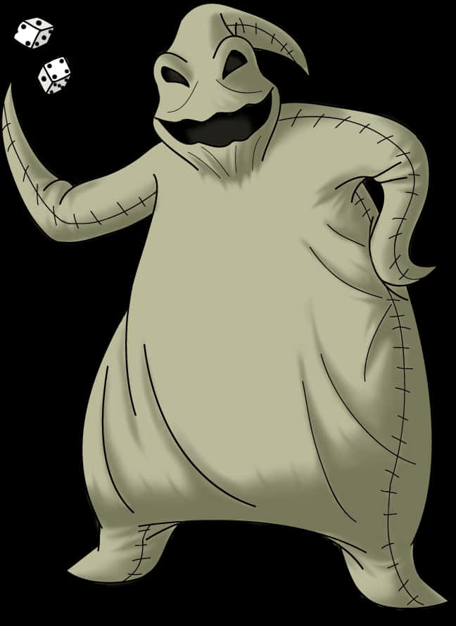 Oogie_Boogie_Aruncare_Zaruri Fundal